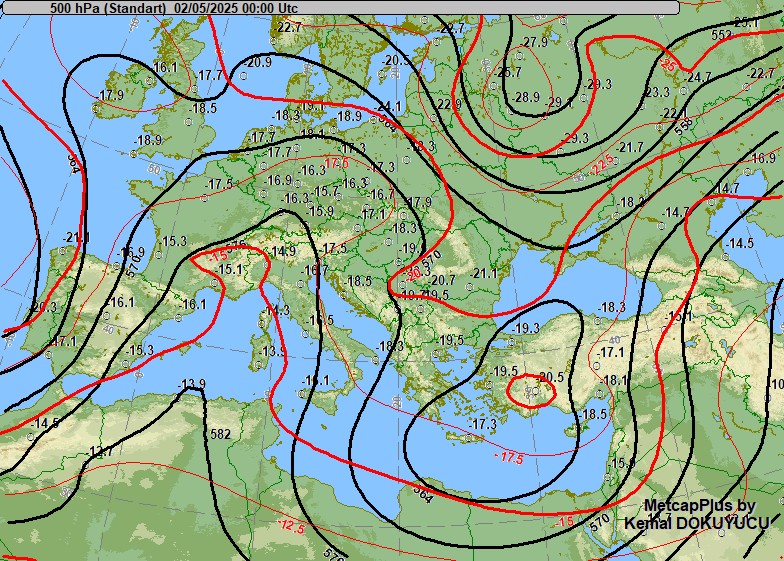 500 hPa